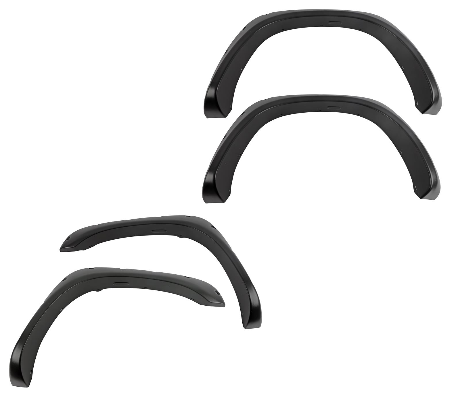 Bushwacker Black Forge Fender Flare Kit 02-09 Dodge Ram Pickup